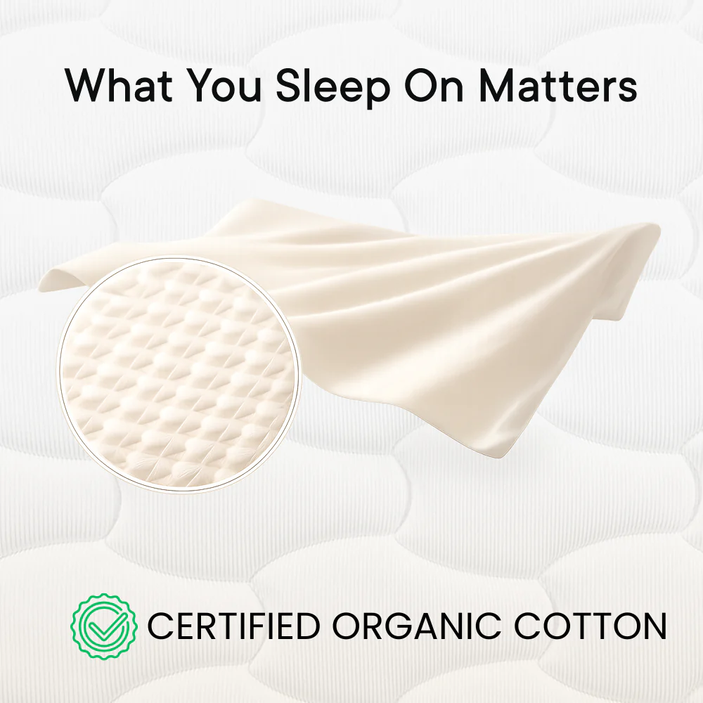The Ultimate Snooze Breezeline™ Organic Cooling Sheet Set - Image 4