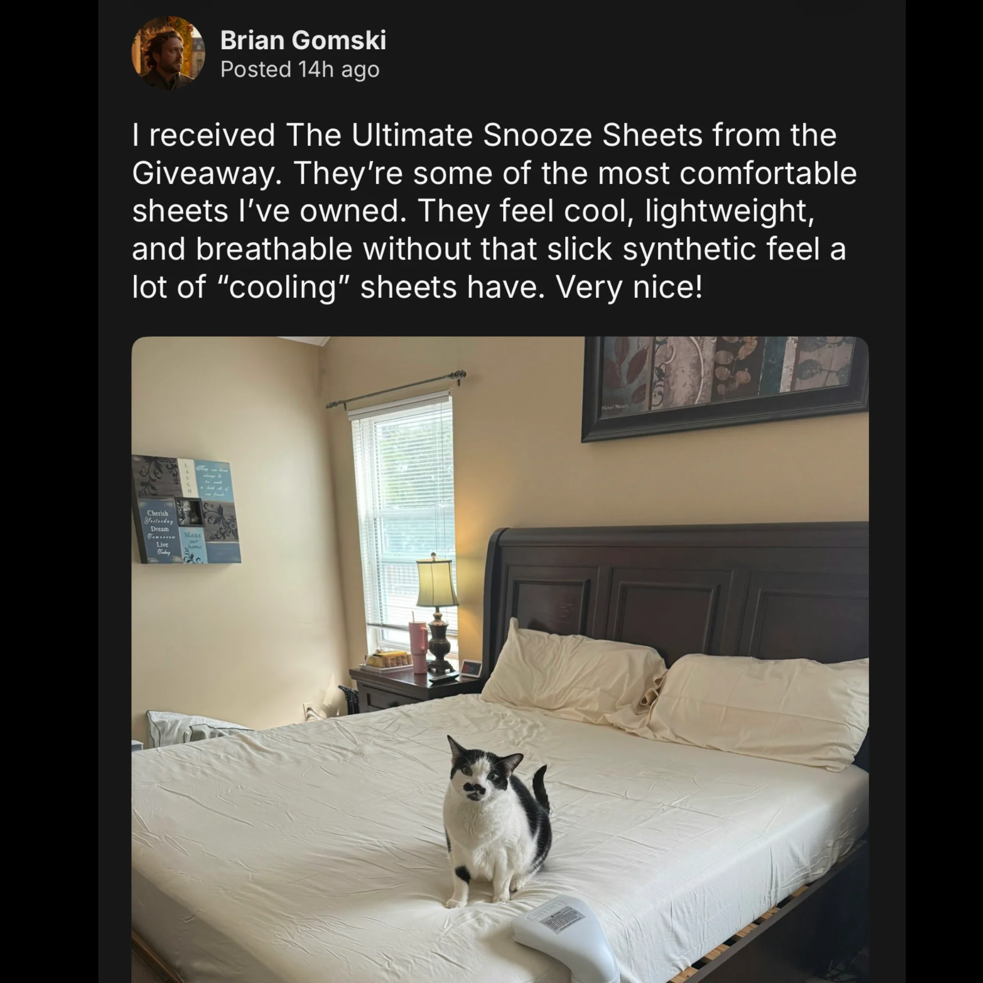 The Ultimate Snooze Breezeline™ Organic Cooling Sheet Set - Image 6